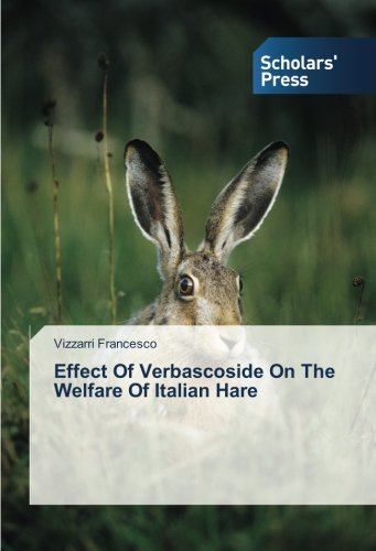 Effect Of Verbascoside On The Welfare Of Italian Hare