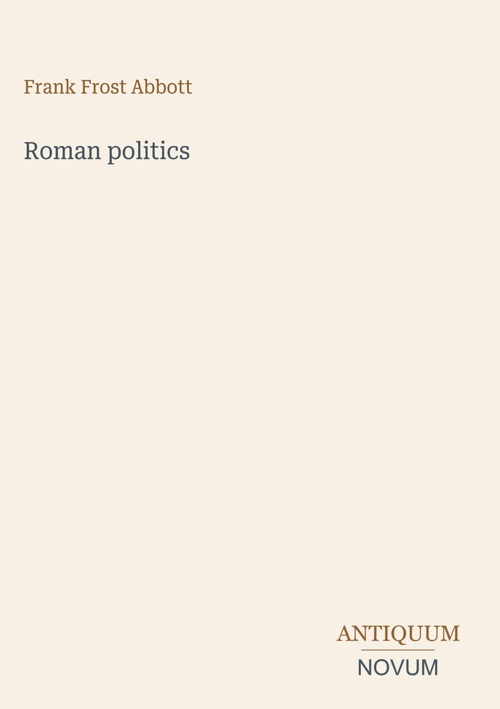 Roman politics