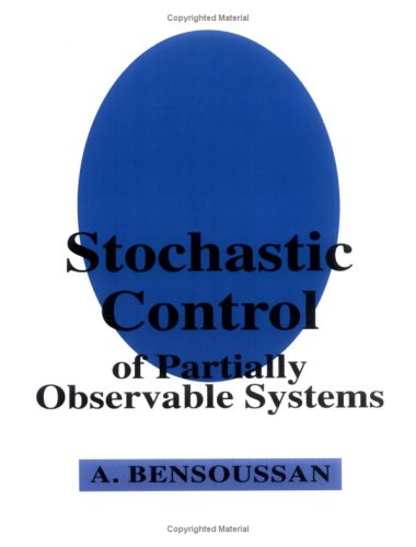 Stochastic Control Partially Observ