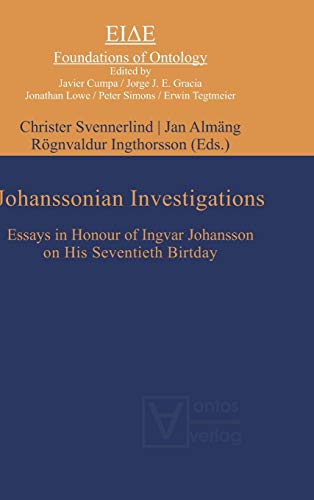 Johanssonian Investigations: Essays in Honour of Ingvar Johansson on His Seventieth Birthday (Eide, 5)