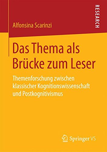 Das Thema als Brücke zum Leser