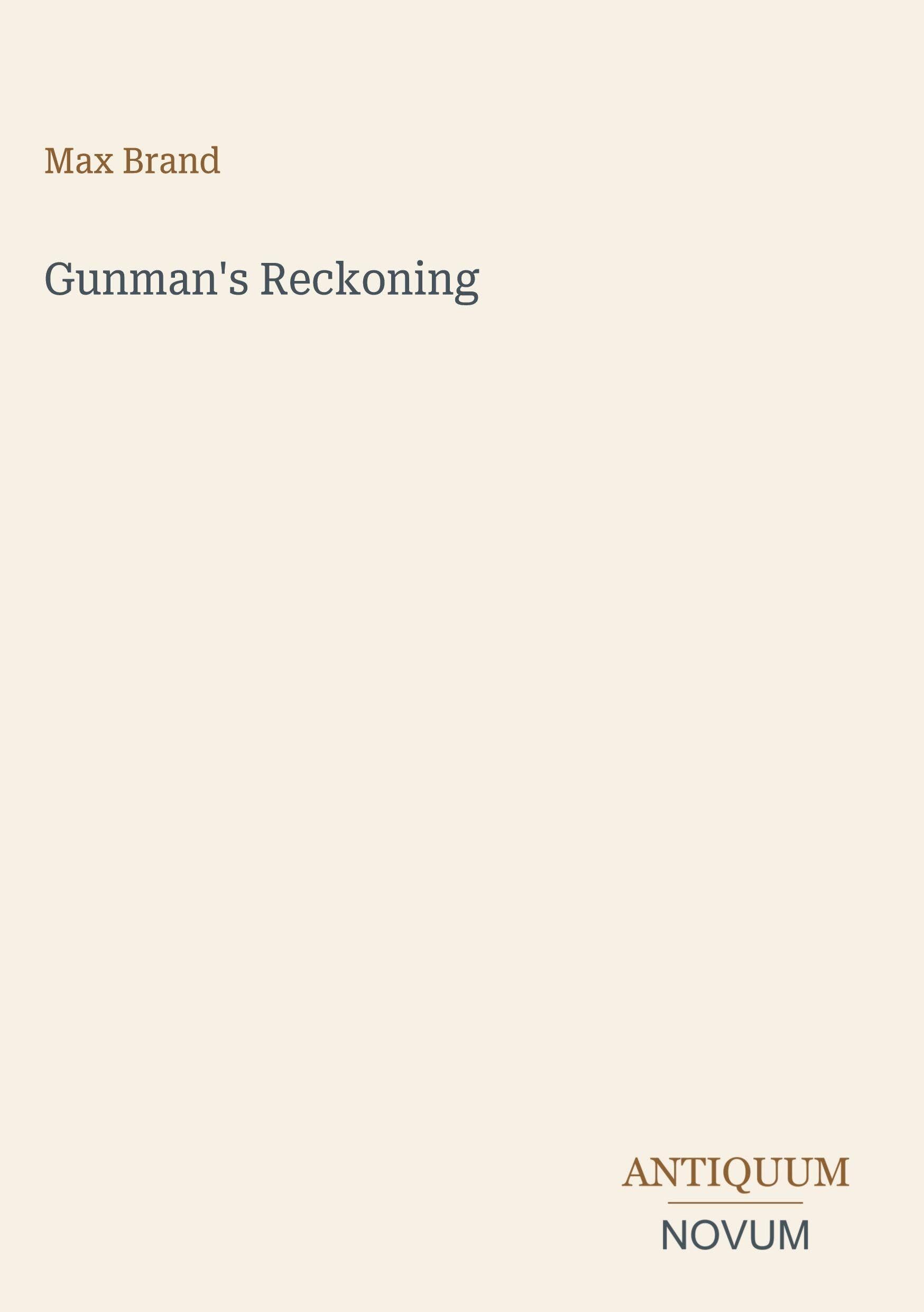 Gunman's Reckoning