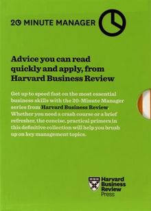 HBR 20-Minute Manager Boxed Set (10 Books) (HBR 20-Minute Manager Series)