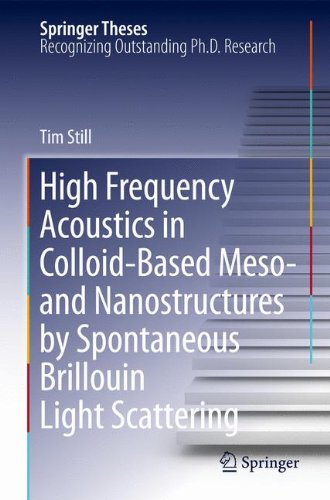 High Frequency Acoustics in Colloid-Based Meso- and Nanostructures by Spontaneous Brillouin Light Scattering (Springer Theses)