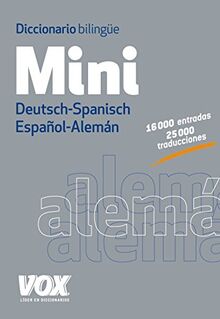 Dicc. Mini Español-Alemán / Deutsch-Spanisch (VOX - Lengua Alemana - Diccionarios Generales)