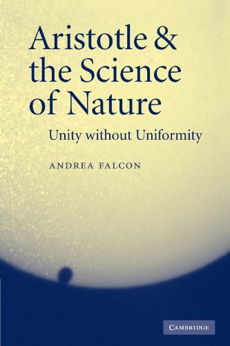 Aristotle and the Science of Nature: Unity without Uniformity