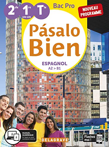 Delagrave Pásalo Bien Espagnol 2De, 1Re, Tle Bac Pro (2020) - Pochette Élève - Montserrat Callis - Broché - Scolaire / Universitaire - Image 3
