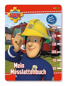 Feuerwehrmann Sam: Mein Messlattenbuch: mit Ausmalbildern und Stickern