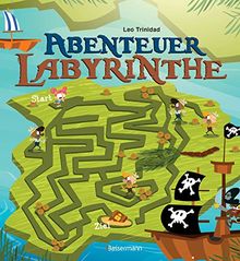 Abenteuer-Labyrinthe. Bunt und spannend.: Ab 6 Jahren