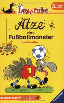 Leserabe - Schulausgabe in Broschur: Ätze, das Fußballmonster