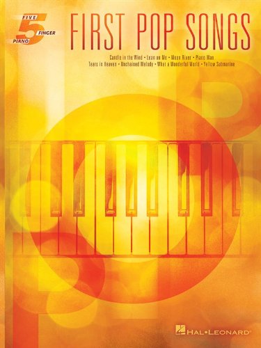 Various First Pop Songs, Noten, Sammelband Für Klavier (Five Finger Piano)