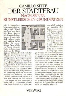 Der Städtebau nach seinen künstlerischen Grundsätzen vermehrt um "Großstadtgrün": Reprint der 4. Auflage von 1909