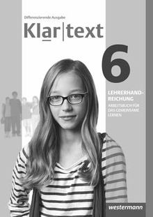 Klartext - Differenzierende allgemeine Ausgabe 2014, Lehrerband 6 Individuelle Förderung - Inklusion von Fabian Dilks, Martina Feldhues | Buch | Zustand sehr gut