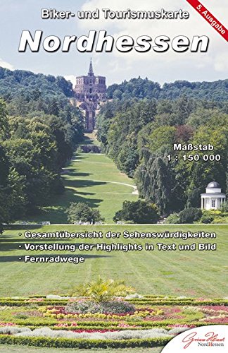 Nordhessen: Biker- und Tourismuskarte