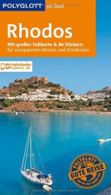 POLYGLOTT on tour Reiseführer Rhodos: Mit großer Faltkarte, 80 Stickern und individueller App