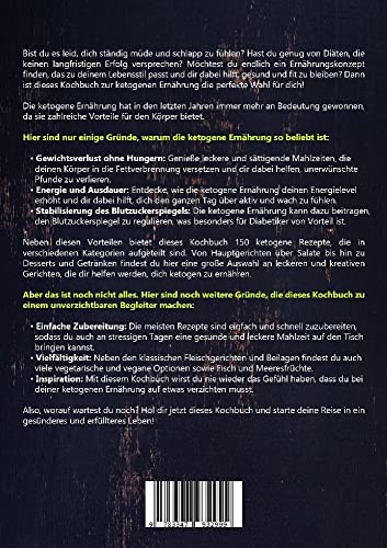 Das große Ketogene Ernährung Buch: Kochbuch mit einfachen, leckeren und gesunden Rezepten für eine erfolgreiche Keto Diät im Alltag. Inkl. Ratgeber mit vielen Tipps und Tricks