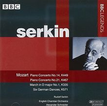 Mozart: Piano Concerto No. 14 / Piano Concerto No. 21 / March in D K335 no. 1 / Six German Dances, K571