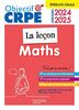 Maths, la leçon : épreuve orale : concours 2024 et 2025