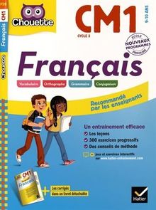 Français CM1, cycle 3, 9-10 ans : nouveau programme