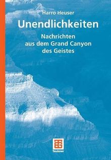 Unendlichkeiten: Nachrichten aus dem Grand Canyon des Geistes (German Edition)