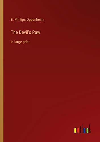 The Devil's Paw: in large print