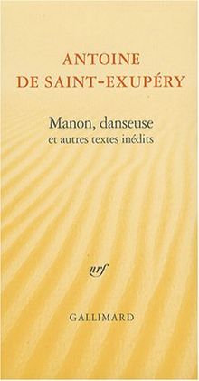 Manon, danseuse : et autres textes inédits