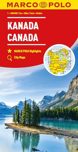 MARCO POLO Kontinentalkarte   MARCO POLO Kontinentalkarte Kanada 14 Mio Karte (im Sinne von Landkarte)
