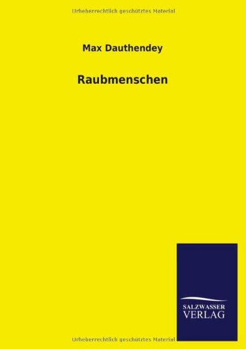 Raubmenschen