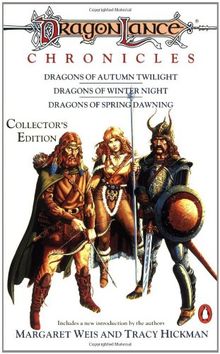 Dragonlance Chronicles: Dragons of Autumn Twilight, Dragons of Winter Night, Dragons of Spring Dawnin (TSR Fantasy)