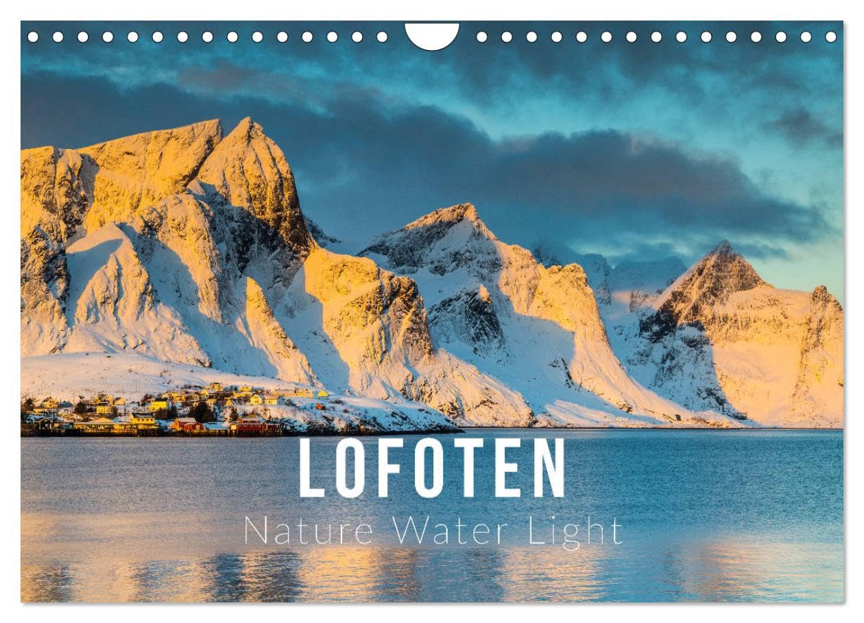 Lofoten. Nature Water Light (Wall Calendar 2026 DIN A4 landscape), CALVENDO 12 Month Wall Calendar: Breathtaking landscapes of the Lofoten Islands