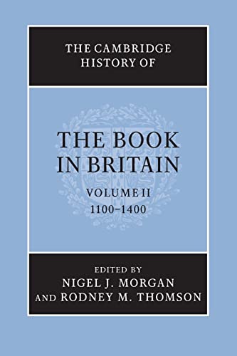 The Cambridge History of the Book in Britain
