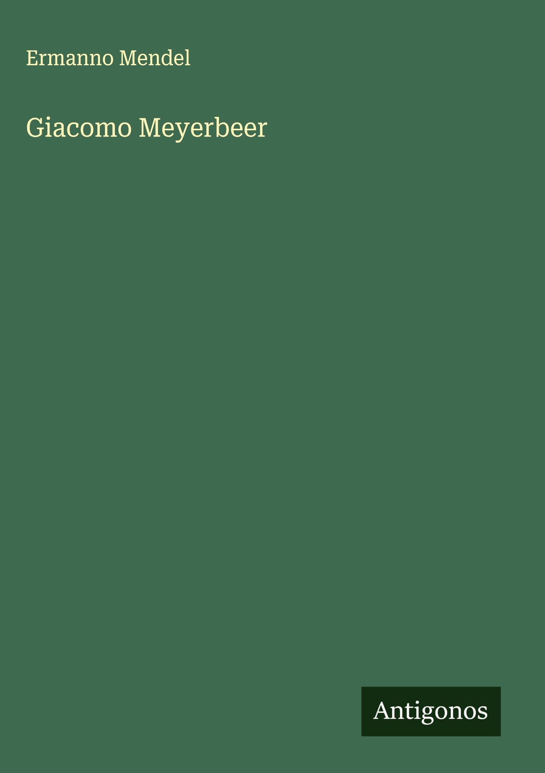 Giacomo Meyerbeer