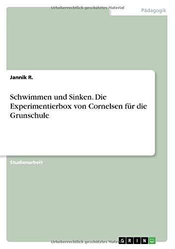 Schwimmen und Sinken. Die Experimentierbox von Cornelsen für die Grunschule