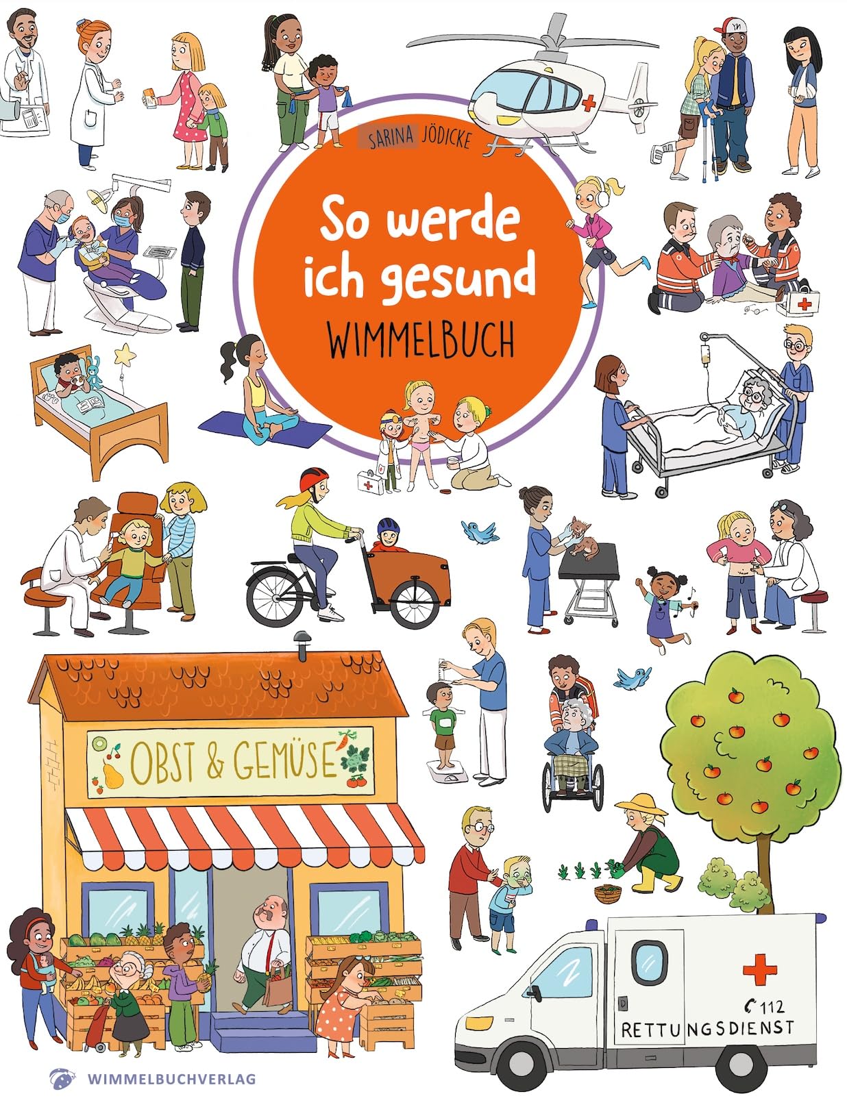 Wie werde ich gesund Wimmelbuch