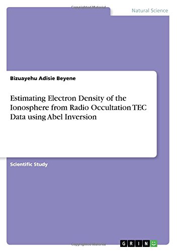 Estimating Electron Density of the Ionosphere from Radio Occultation TEC Data using Abel Inversion