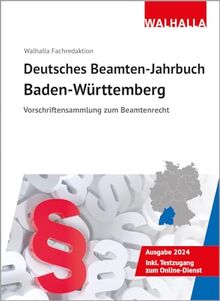Deutsches Beamten-Jahrbuch Baden-Württemberg 2024: Vorschriftensammlung zum Beamtenrecht