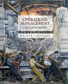 Operations Management: A Value-Driven Approach von Melnyk, Steven A., Denzler, David | Buch | Zustand gut