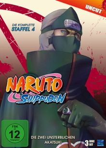 Naruto Shippuden - Staffel 4: Die Zwei Unterblichen Akatsuki, Episoden 292-308 (uncut) [3 DVDs]