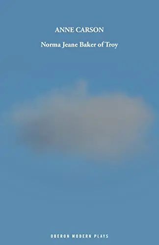 Couverture de Norma Jeane Baker of Troy d'Anne Carson