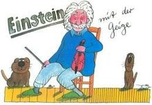 Einstein mit der Geige