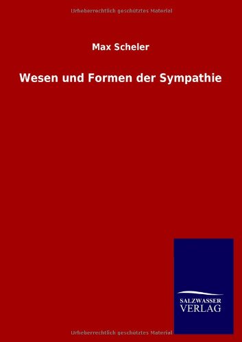 Wesen und Formen der Sympathie