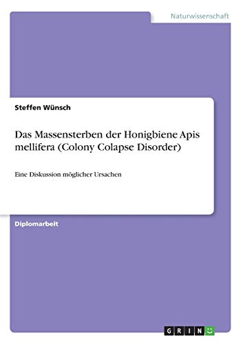 Das Massensterben der Honigbiene Apis mellifera (Colony Colapse Disorder): Eine Diskussion möglicher Ursachen