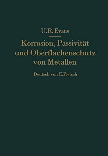 Korrosion, Passivität und Oberflächenschutz von Metallen