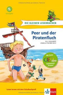 Die kleinen Lesedrachen, Peer und der Piratenfluch, 1. Lesestufe, ab 1. Klasse für Leseanfänger