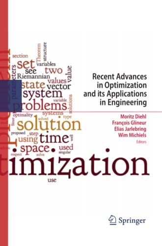 Recent Advances in Optimization and its Applications in Engineering