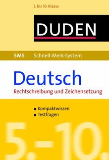 SMS Deutsch - Rechtschreibung und Zeichensetzung 5.-10. Klasse von Hock, Birgit, Fahlbusch, Claudia | Buch | Zustand sehr gut