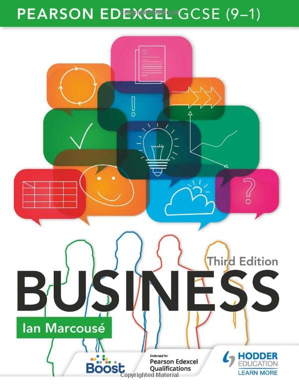 Pearson Edexcel GCSE (9-1) Business - Ian Marcouse Kartoniert (TB)