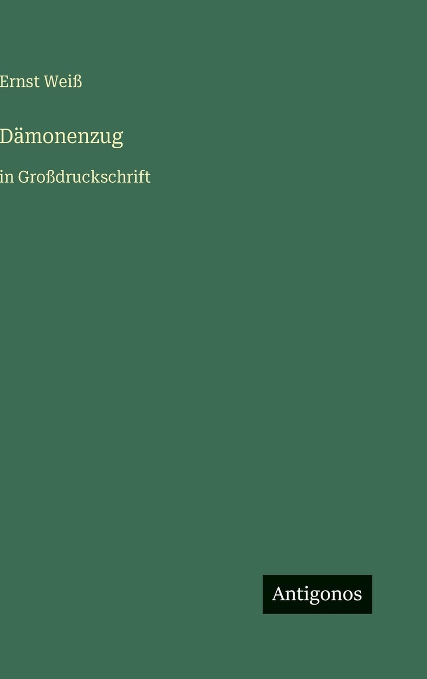 Dämonenzug: in Großdruckschrift