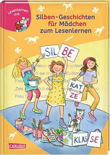 LESEMAUS zum Lesenlernen Sammelbände: Silben-Geschichten für Mädchen zum Lesenlernen von Herfurtner, Rudolf, Wiechmann, Heike | Buch | Zustand sehr gut