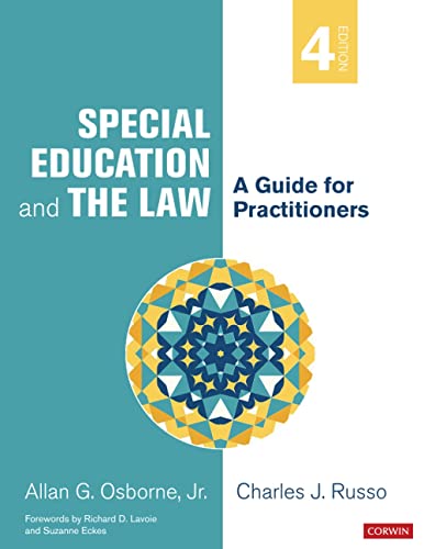 Osborne, Allan G. Special Education And The Law, A Guide For Practitioners